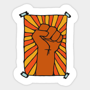 Radical Fist Sticker